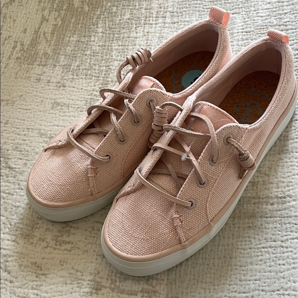 Sperry Women's Blush Canvas Sneakers